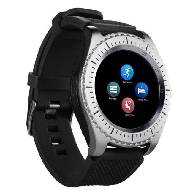 Newest Smart Watch Z3 Bluetooth Touch Screen Leather Strap Wrist Watch with Camera SIM TF Card Slot For Android PhonePK Y1 V8 A1