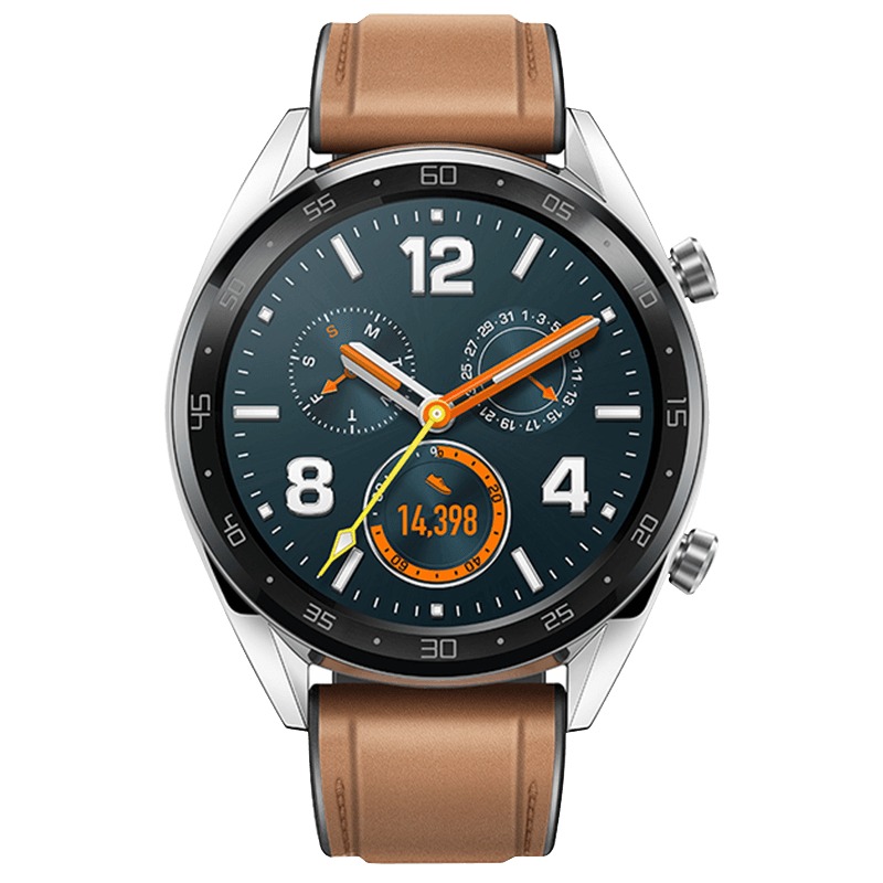 In Stock Global Version HUAWEI Watch GT Smart Watch 1.39'' AMOLED Screen 14 Days Battery Life 5ATM Waterproof Heart Rate Tracker