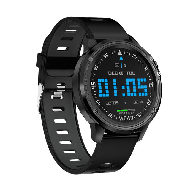 L8 relógio inteligente homem ip68 à prova dip68 água reloj hombre modo smartwatch com ecg ppg pressão arterial freqüência cardíaca esportes relógios de fitness