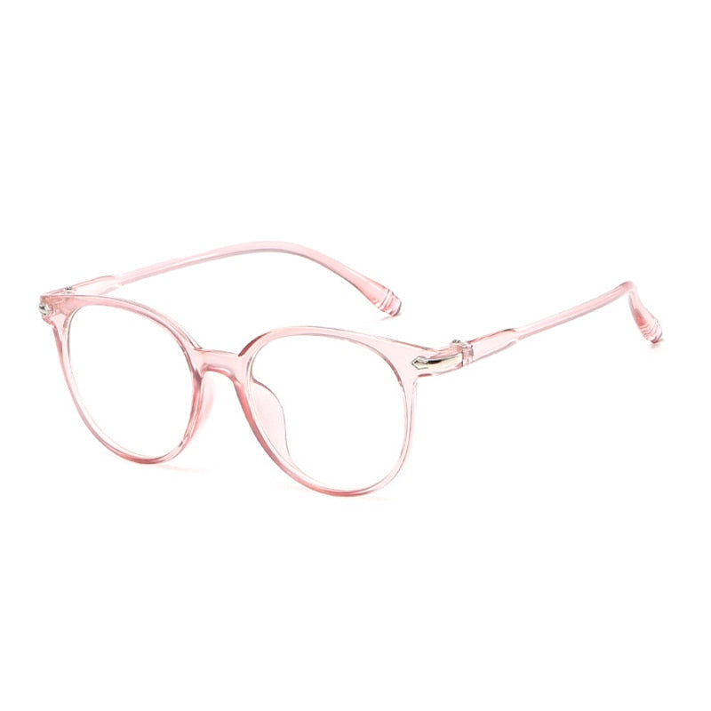 Vintage Round Clear Glasses Women Transparent Lens Glasses Frame Ladies Optical Eyeglasses Frame Men Unisex Gift 2019