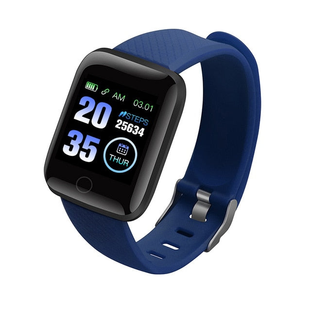 Em Estoque! D13 relógios inteligentes 116 mais freqüência cardíaca relógio inteligente pulseira esportes relógios banda inteligente à prova dwaterproof água smartwatch android a2